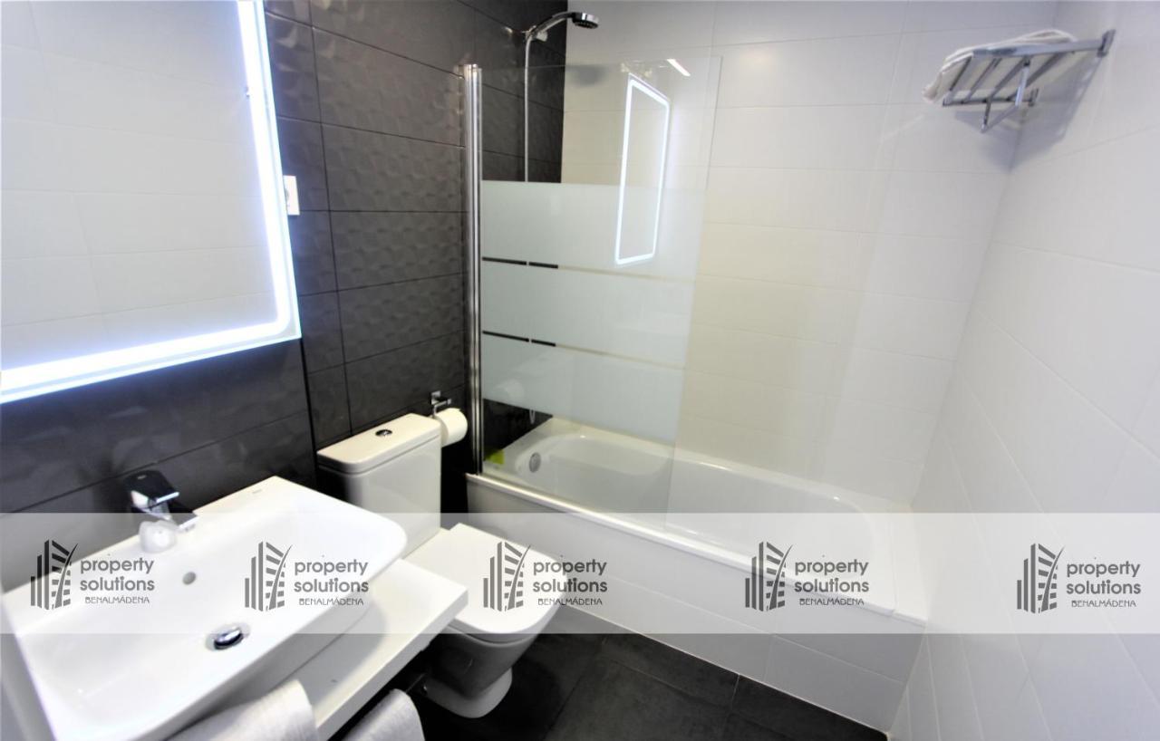 Playa Los Alamos - Segunda Linea De Playa - Piscina - Playa A 300 Metros - Parking Gratis Appartement Torremolinos Buitenkant foto
