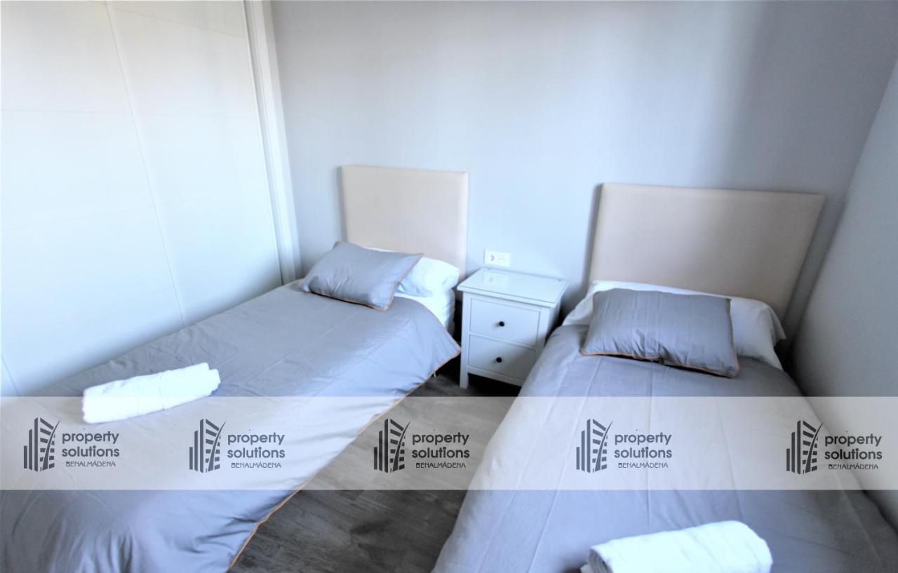Playa Los Alamos - Segunda Linea De Playa - Piscina - Playa A 300 Metros - Parking Gratis Appartement Torremolinos Buitenkant foto